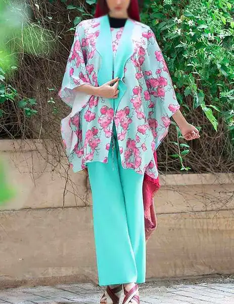 عکس مدل مانتو حریر