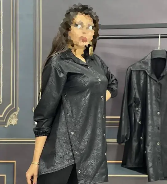 عکس مانتو چرمی جدید
