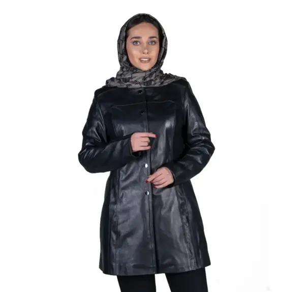 عکس مانتو چرمی جدید