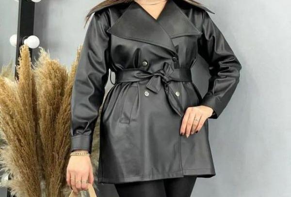 عکس مانتو چرمی جدید