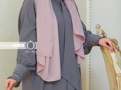 عکس مانتو استین چین دار