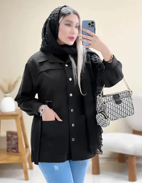 عکس مانتو کوتاه دخترانه تابستانی