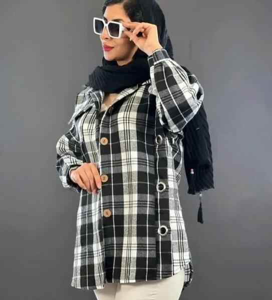 عکس مانتو پاییزه چهارخونه