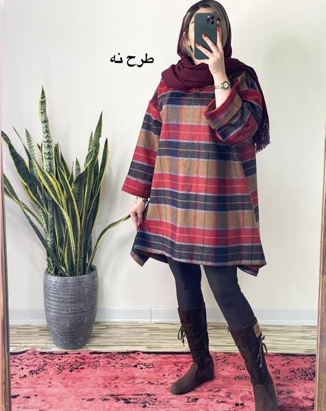 عکس مانتو پاییزه چهارخونه