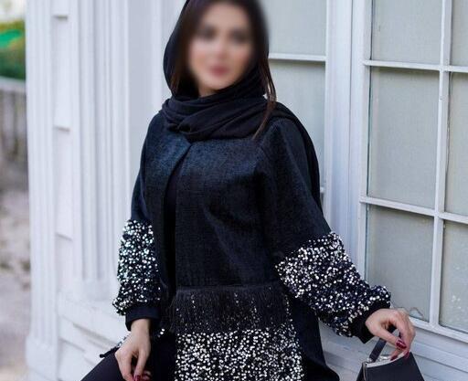 عکس مانتو مجلسی پولکی