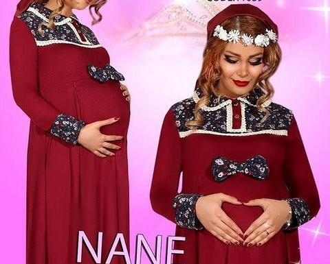 عکس مانتو بارداری مجلسی