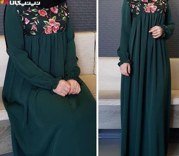عکس مانتو بارداری مجلسی