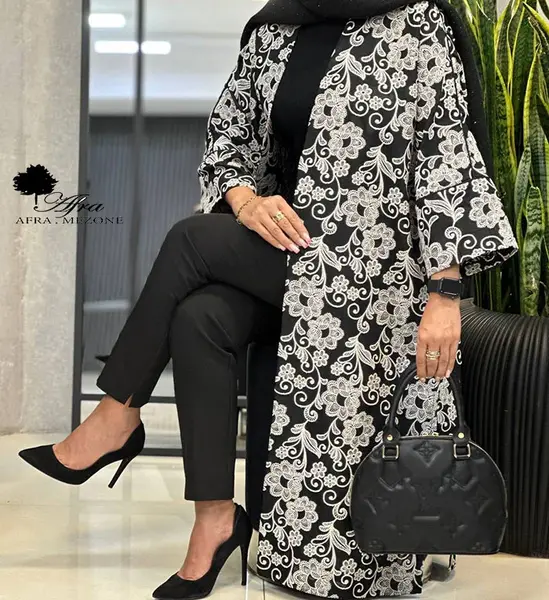 عکس مانتو بارداری مجلسی