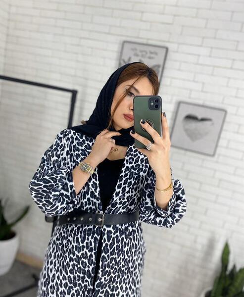 عکس مانتو پلنگی جدید