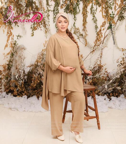 عکس مانتو پانچ بارداری