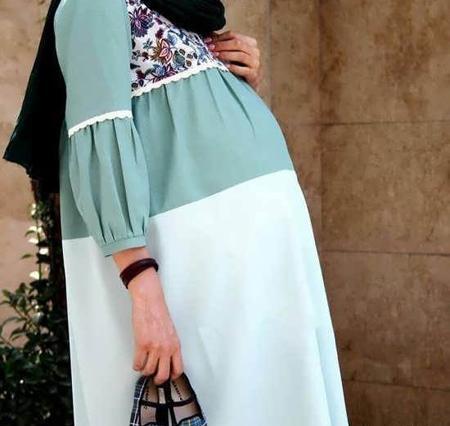 عکس مانتو شلوار بارداری