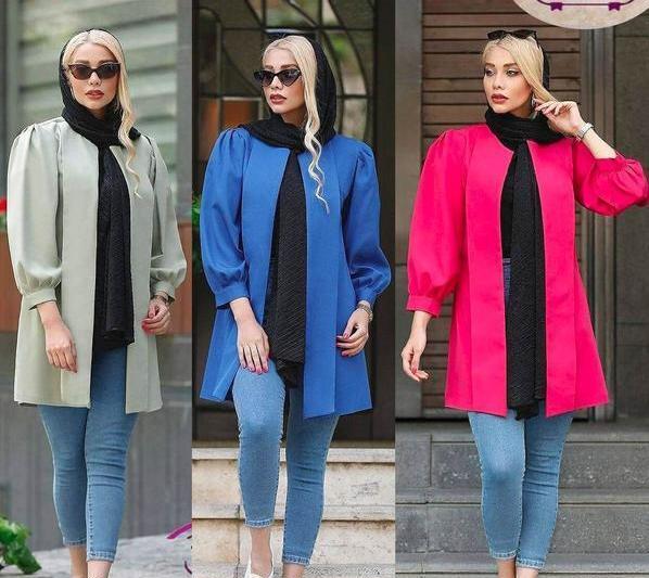 عکس مانتو های کوتاه دخترانه اسپرت