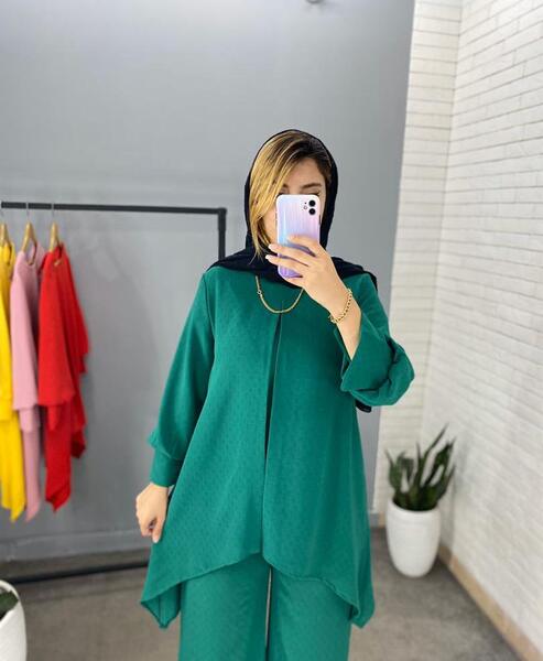 عکس مانتو شلوار ابروبادی دخترانه