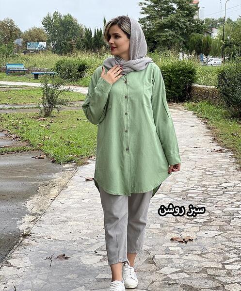 عکس مانتو لینن