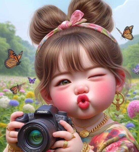 عکس های دختر صورتی فانتزی