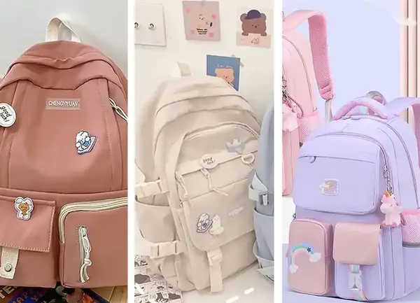 عکس کیف دخترانه فانتزی مدرسه