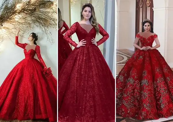 عکس زیباترین لباس عروس دخترانه