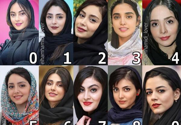 عکس زیباترین دختر بازیگر ایرانی