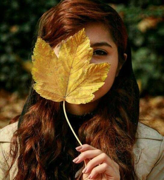 زیباترین عکس پاییزی دنیا دخترانه