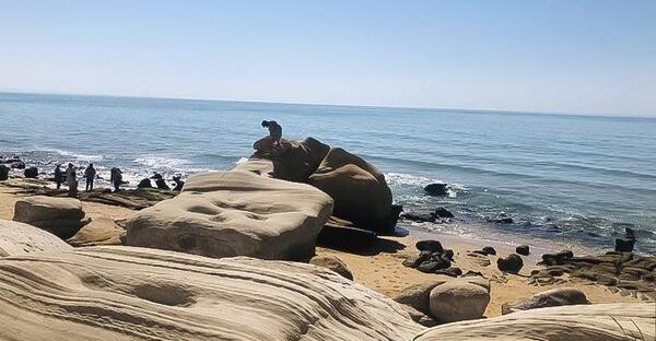 عکس ساحل صدف بندر لنگه