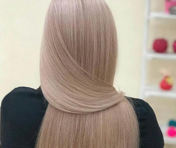 عکس رنگ موی صدفی