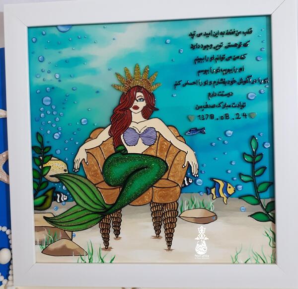 عکس صدف پری دریایی