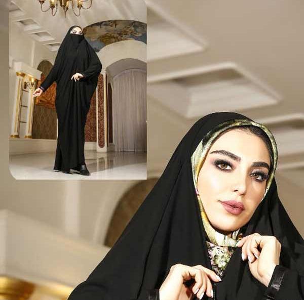 عکس مدل چادر لبنانی صدفی