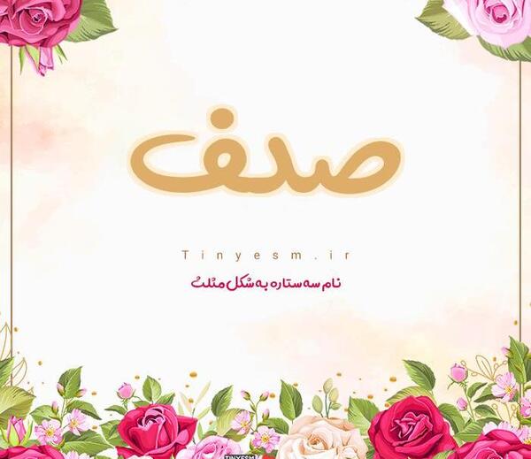 عکس اسم صدف به انگلیسی
