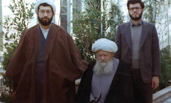 عکس جوانی صادق لاریجانی