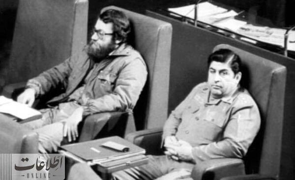 عکس جوانی صادق لاریجانی