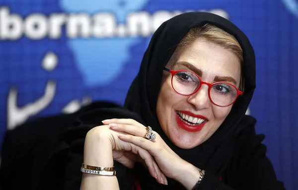 عکس ژیلا صادقی در تلویزیون