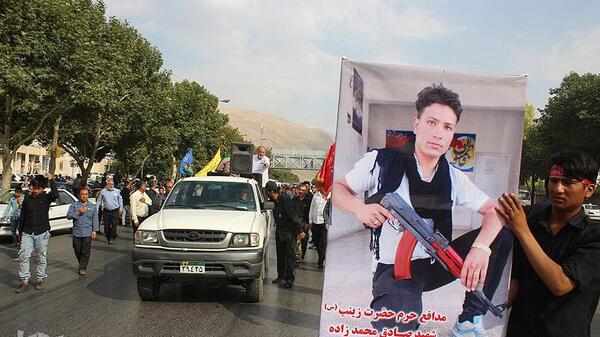 عکس شهید صادق زاده