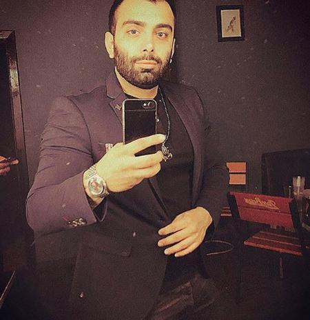 عکس مسعود صادقلو و همسرش