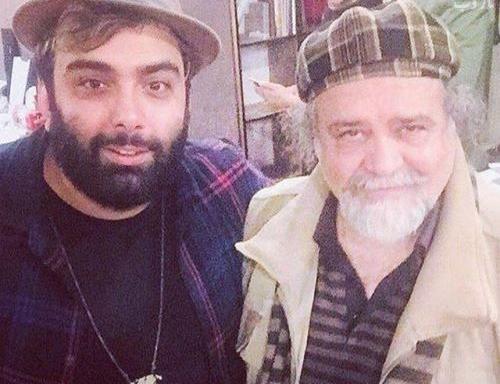 عکس مسعود صادقلو و همسرش