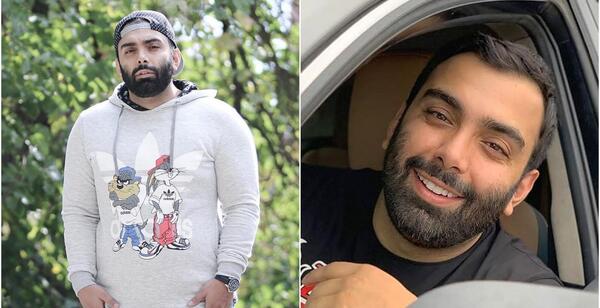 عکس مسعود صادقلو قبل از عمل بینی