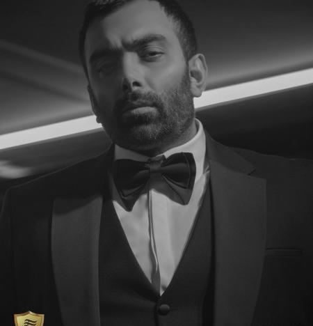 عکس مسعود صادقلو قبل از عمل بینی