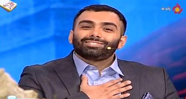 عکس مسعود صادقلو قبل از عمل بینی