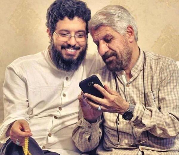 عکس جوانی حاج صادق آهنگران