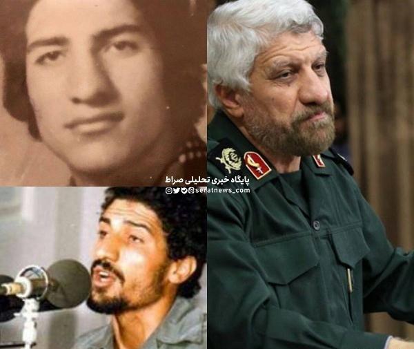 عکس جوانی حاج صادق آهنگران