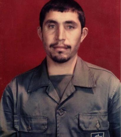 عکس جوانی حاج صادق آهنگران