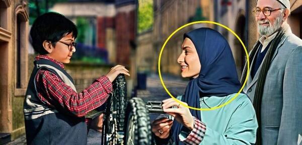 عکس مامان صدیقه در بچه مهندس