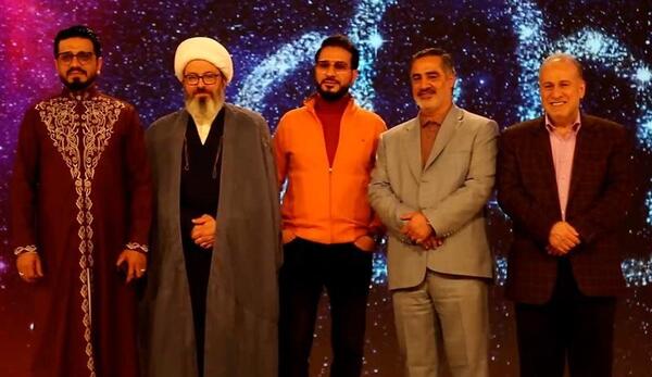 عکس صالح مهدی زاده در محفل