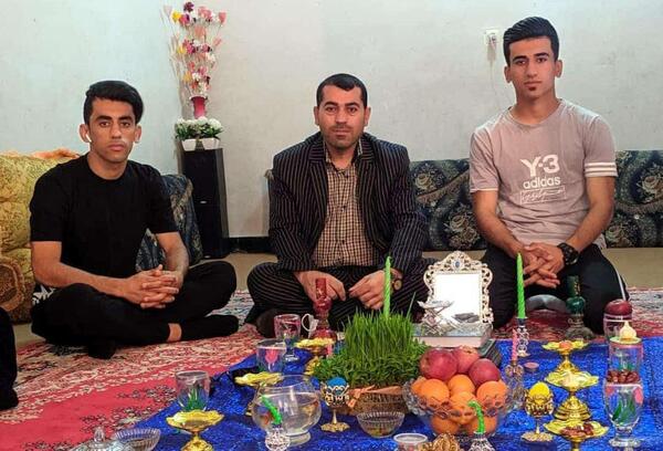 عکس صالح حردانی و همسرش
