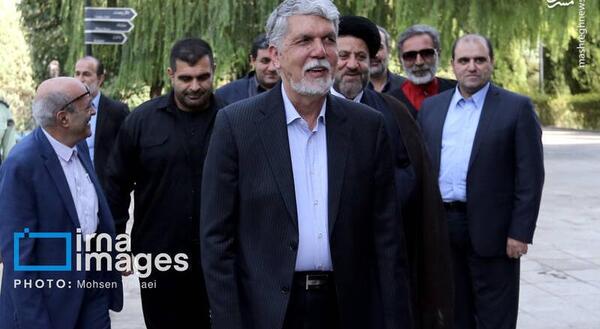 عکس صالحی وزیر ارشاد