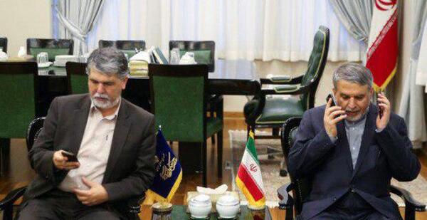 عکس صالحی وزیر ارشاد