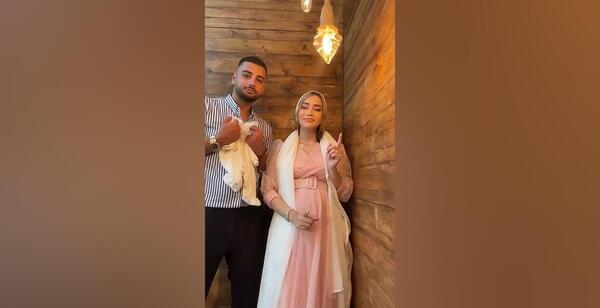 عکس بچه صبا و مهرشاد