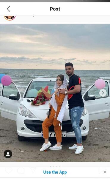 عکس بچه صبا و مهرشاد