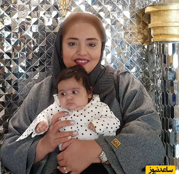 عکس بچه صبا و مهرشاد