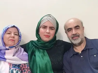 عکس صهبا شرافتی و همسرش