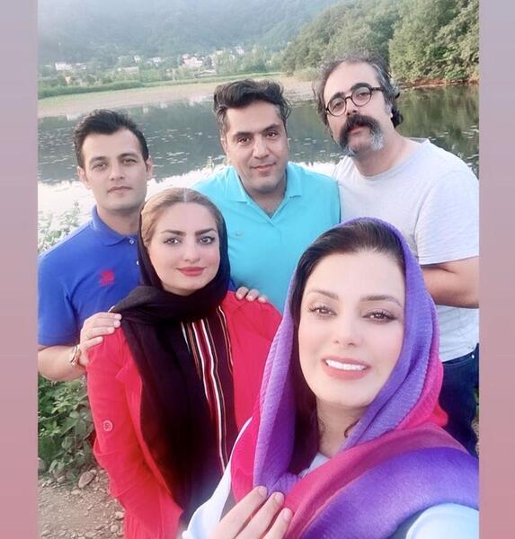 عکس جدید صبا راد و همسرش